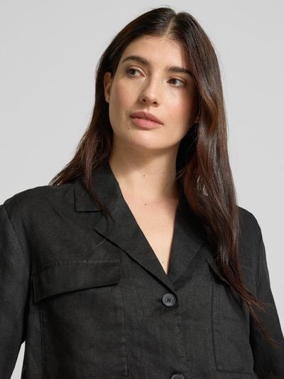Christian Berg Woman Overhemdblouse met knoopsluiting Zwart - 3