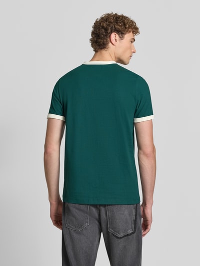 MCNEAL t-shirt o kroju regular fit z czystej bawełny Neonowy zielony 5