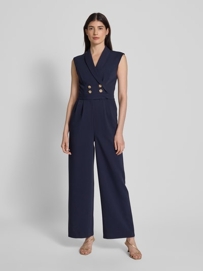 Forever New Jumpsuit in Wickel-Optik Modell 'Jacey' Blau 4