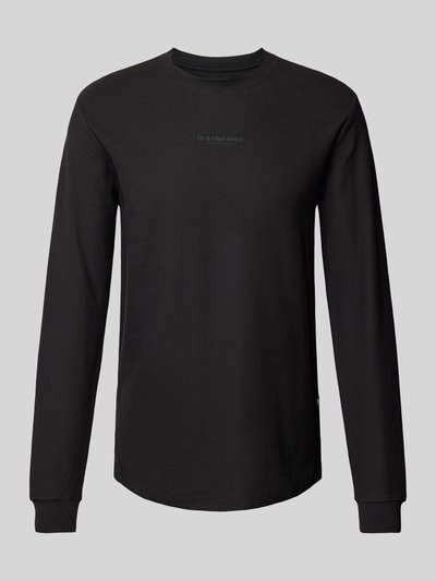 G-Star Raw Longsleeve mit Sturkturmuster Black 2