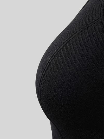 BORN LIVING YOGA Bustier in Ripp-Optik Modell 'India' Black 2
