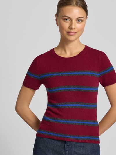 Staud Gebreide pullover van puur kasjmier Bordeaux - 3