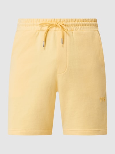 YOUNG POETS SOCIETY Sweatshorts aus Baumwolle Modell 'Fynn' Gelb 2