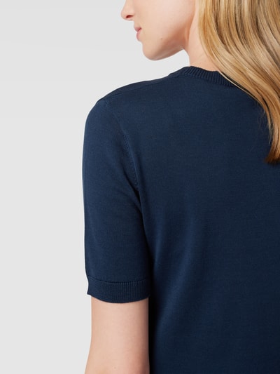 Weekend Max Mara T-shirt in tricotlook Marineblauw - 3