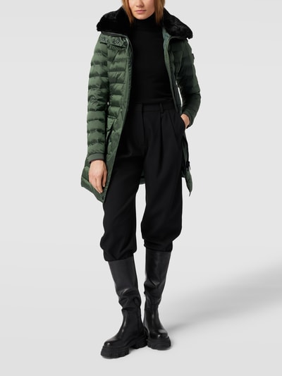Wellensteyn Funktionsjacke mit Kunstfellbesatz Modell 'ABENDSTERN' Dunkelgruen 1