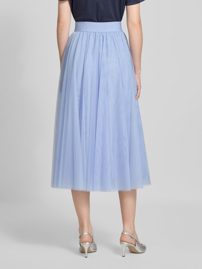 JOOP! Midirock mit Logo-Stitching Modell 'Fridi' Hellblau 5