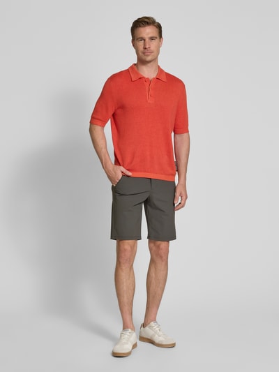 SAVE THE DUCK Regular Fit Shorts mit Eingrifftaschen Modell 'ALOYS' Anthrazit 1