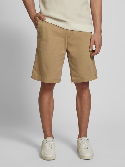 Jack & Jones Regular Fit Chino-Shorts mit Eingrifftaschen Modell 'BILL BARRET' Beige 4