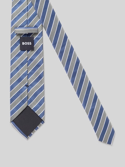BOSS Stropdas van zijdemix Groen - 2