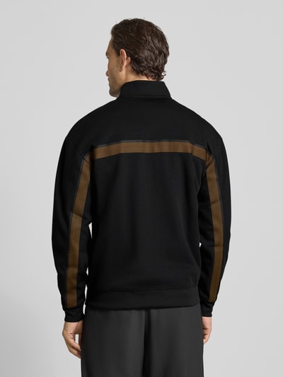 HUGO Regular Fit Sweatjacke aus Baumwoll-Mix Modell 'DINGMOOR' Black 5