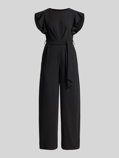 Apricot Jumpsuit mit Rüschen Black 2