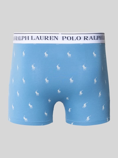 Polo Ralph Lauren Underwear Trunks mit elastischem Logo-Bund im 3er-Pack Blau 3