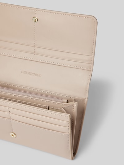 VALENTINO BAGS Portemonnaie mit Druckknopfverschluss Modell 'ZERO' Beige 3