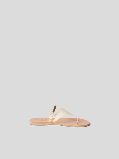 Ancient Greek Sandals Zehentrenner mit Kontrastbesatz Sand 6