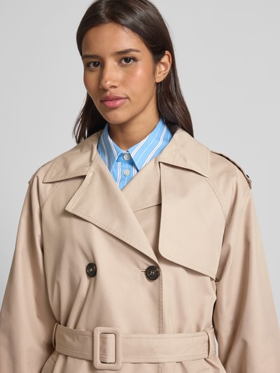 OAKWOOD Trenchcoat mit Taillengürtel Modell 'MULAN' Beige 3