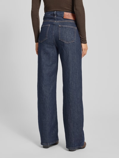 My Essential Wardrobe Straight fit jeans, model 'Karli' Donkerblauw - 5