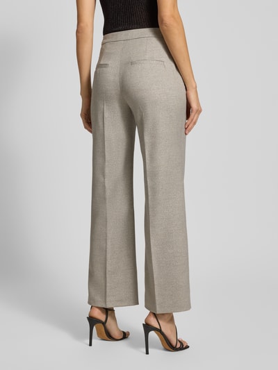 s.Oliver BLACK LABEL Wide leg broek van viscosemix  Zilver - 5