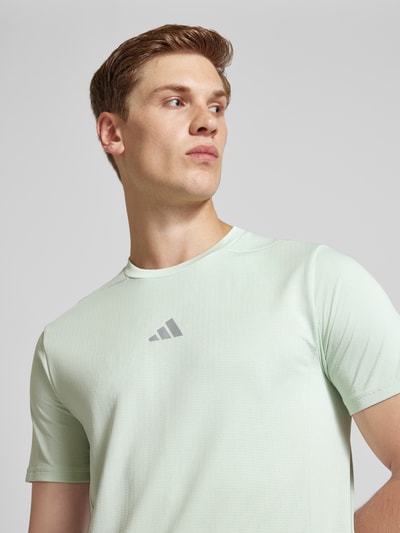 Adidas Training T-shirt z nadrukiem z logo Miętowy 3