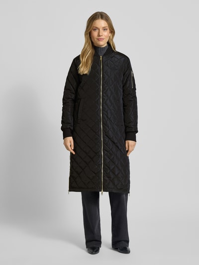 Original Bombers Płaszcz z pikowaniem Czarny 4