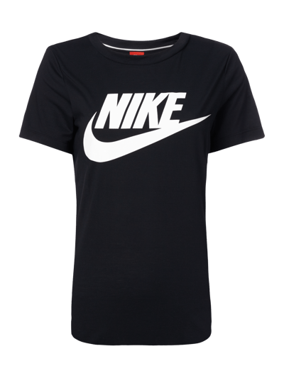 Nike T-Shirt mit Logo-Print Black 1