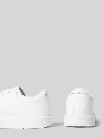 ARMANI EXCHANGE Sneaker mit Label-Detail Weiss 2