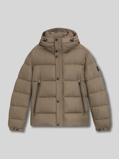 BOSS Orange Regular fit gewatteerd jack van waterafstotend materiaal, model 'OMARIS' Olijfgroen - 2