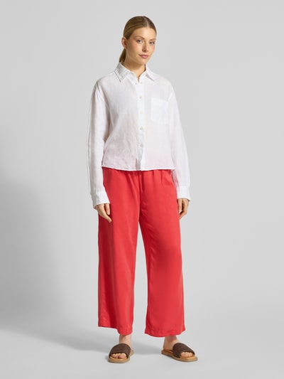 Brax Regular Fit Culotte aus Lyocell Modell 'MAINE S' Hellrot 1