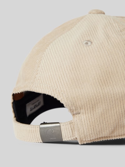 Carhartt Work In Progress Basecap mit Label-Stitching Modell 'HARLEM' Beige 3