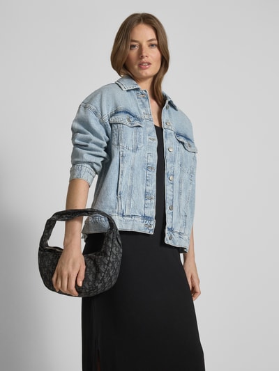 CK Calvin Klein Torba z uchwytami i detalem z logo Czarny 1