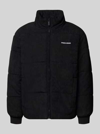 PEGADOR Puffer Jacket mit Stehkragen Black 2