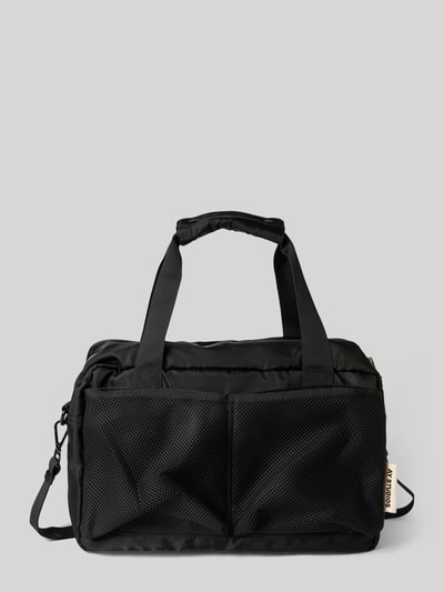 AY STUDIOS Weekender mit Logo-Detail Black 1