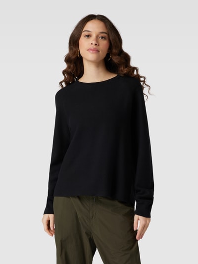 Marc O'Polo Denim Strickpullover mit Strukturmuster Black 4