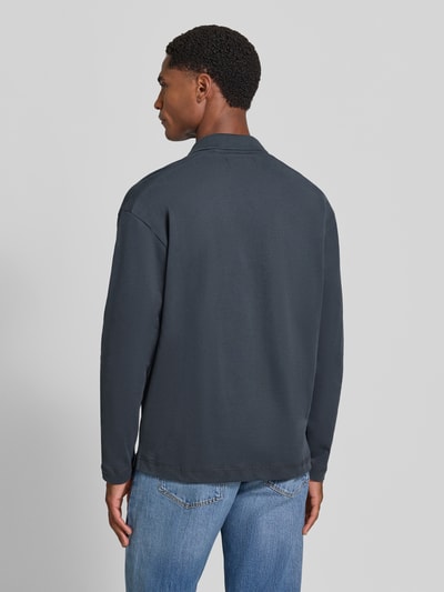 Marc O'Polo Relaxed Fit Poloshirt aus reiner Baumwolle Marine 5