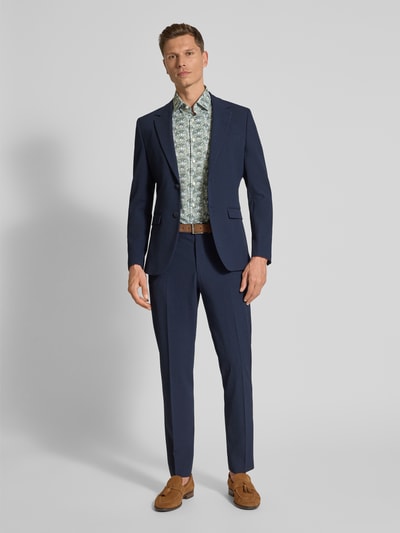 Jake*s Slim Fit Business-Hemd mit Knopfleiste Gruen 1