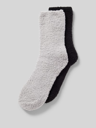 camano Socken aus Teddyfell im 2er-Pack Black 1