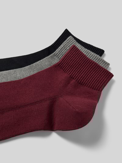 Levi's® Sokken met logo in een set van 3 paar Bordeaux - 2