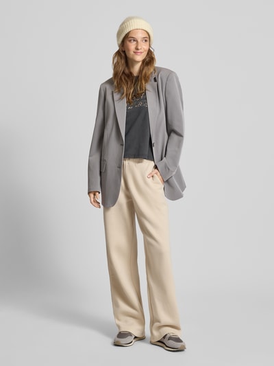 Tommy Jeans Boxy fit T-shirt van puur katoen Antraciet - 1