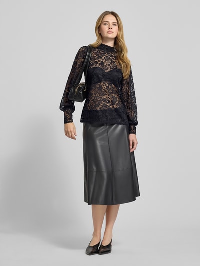 Soyaconcept Blusenshirt aus Spitze Modell 'ALGEA' BLACK 1