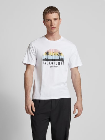 Jack & Jones T-shirt met ronde hals Zwart - 4