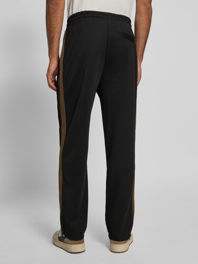 HUGO Regular Fit Sweatpants aus Baumwoll-Mix Modell 'DERWENT' Black 5