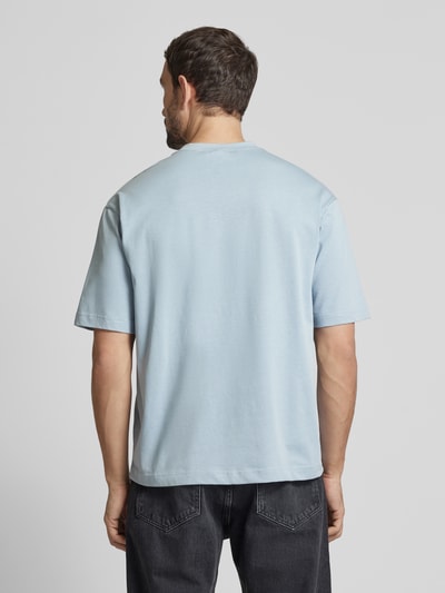 Antony Morato T-shirt met labeldetail Lichtblauw - 5