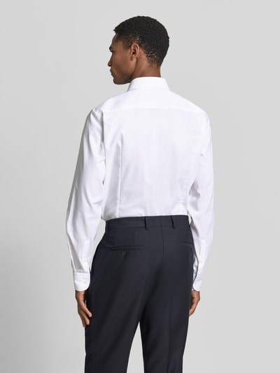 BOSS Koszula biznesowa o kroju slim fit z czystej bawełny model 'HANK' Biały 5