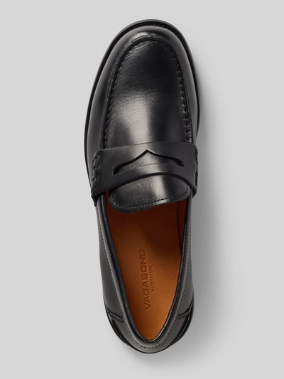 Vagabond Loafers van runderleer, model 'STEVEN' Zwart - 3