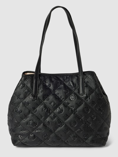 Guess Shopper mit Strukturmuster Modell 'VIKKY' Black 4