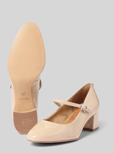 Tamaris Pumps mit Dornschließe Beige 4