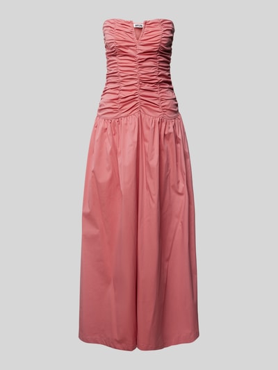 Amy Lynn Cocktailkleid mit Raffungen Modell 'Shyla' Pink 1