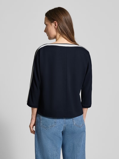 someday. relaxed fit pullover van viscosemix model 'Kelva' Marineblauw - 5