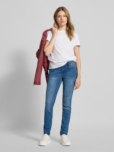 Buena Vista Skinny Fit Jeans im 5-Pocket-Design Modell 'MALIBU' Blau 1