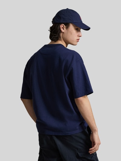 Polo Ralph Lauren Regular Fit T-Shirt aus reiner Baumwolle Marine 5