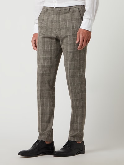 Pierre Cardin Pantalon met stretch, model 'Rick' - 'Futureflex' Lichtgrijs - 4